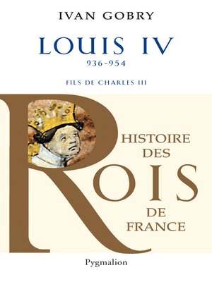 cover image of Louis IV (936--954). Fils de Charles III